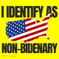I Identify As Non Bidenary Baby Bodysuit thumb 2