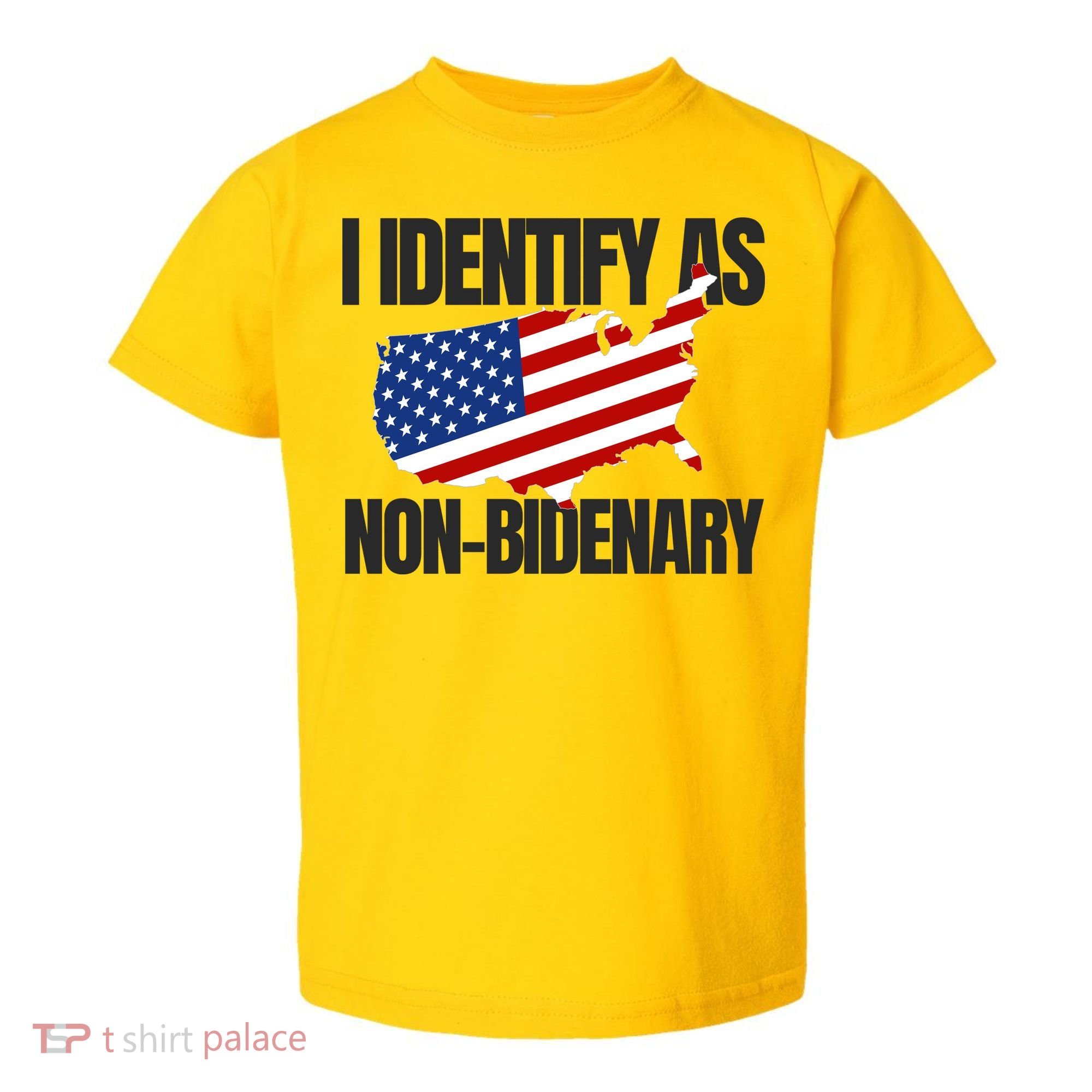 I Identify As Non Bidenary Toddler T-Shirt