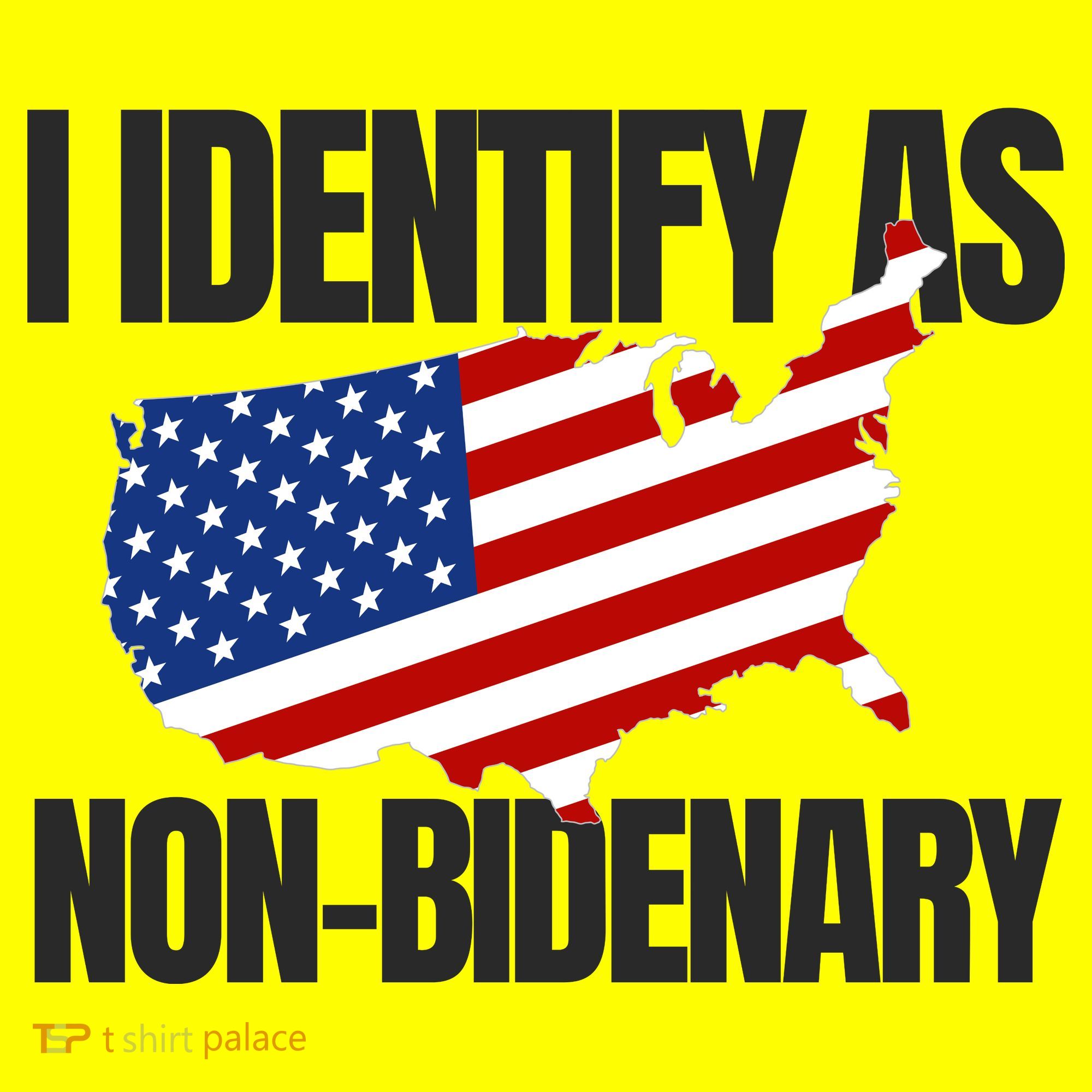 I Identify As Non Bidenary Toddler T-Shirt