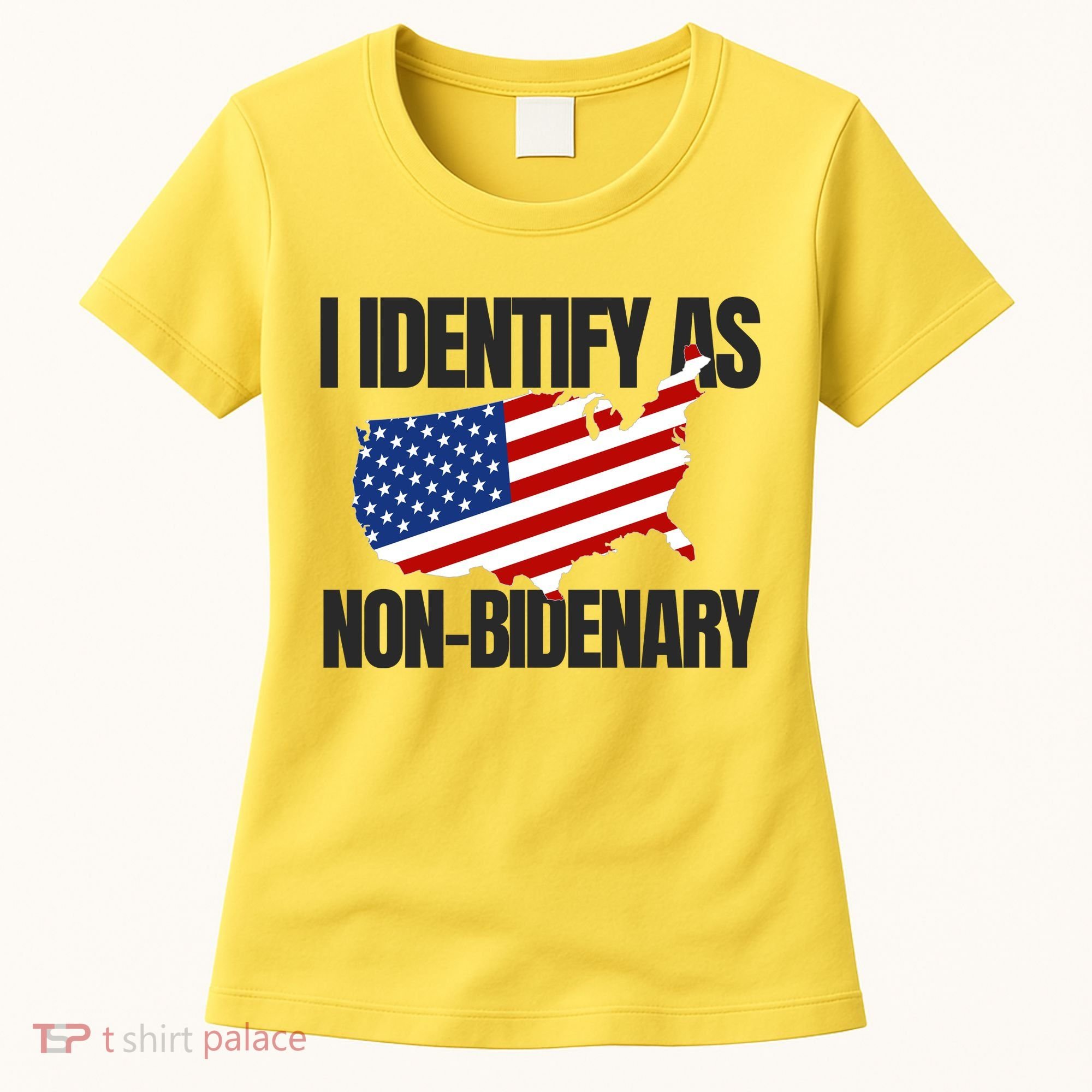 I Identify As Non Bidenary Women's T-Shirt
