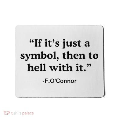If ItS A Symbol To Hell With It Christian God Jesus Mousepad