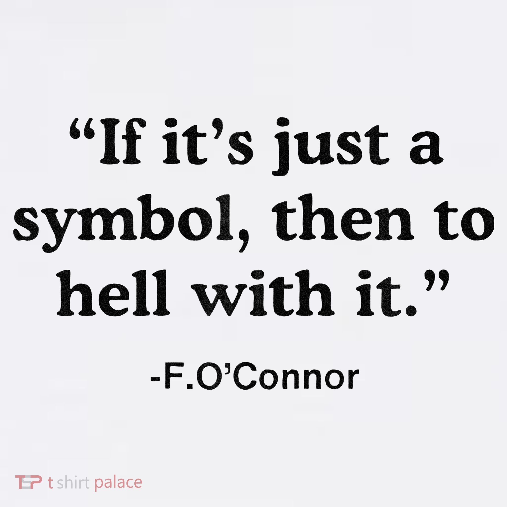 If ItS A Symbol To Hell With It Christian God Jesus Women's Tank Top