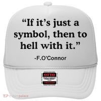 If ItS A Symbol To Hell With It Christian God Jesus Hat thumb 0