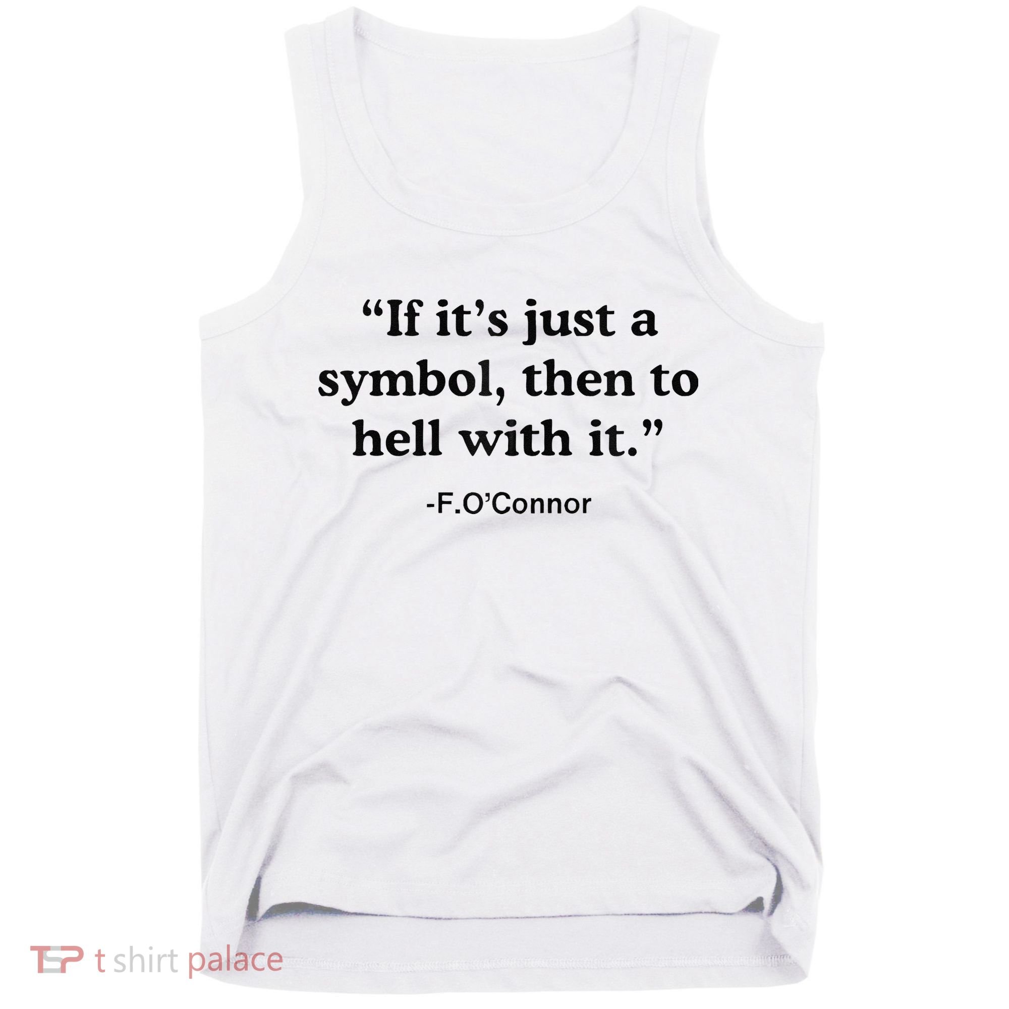 If ItS A Symbol To Hell With It Christian God Jesus Tank Top