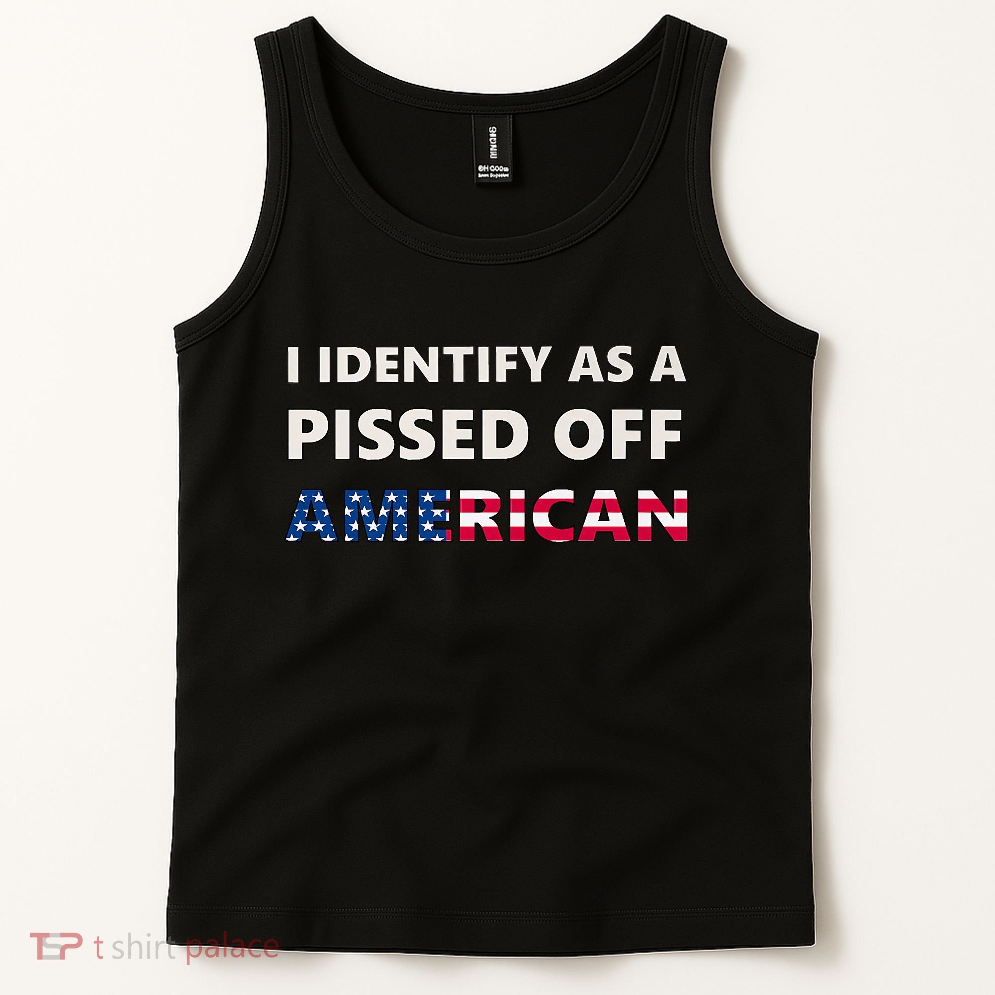 I Identify As A Pissed Of American Tank Top
