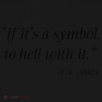If ItS A Symbol To Hell With It Catholic John 6 Roumie Coaster thumb 2