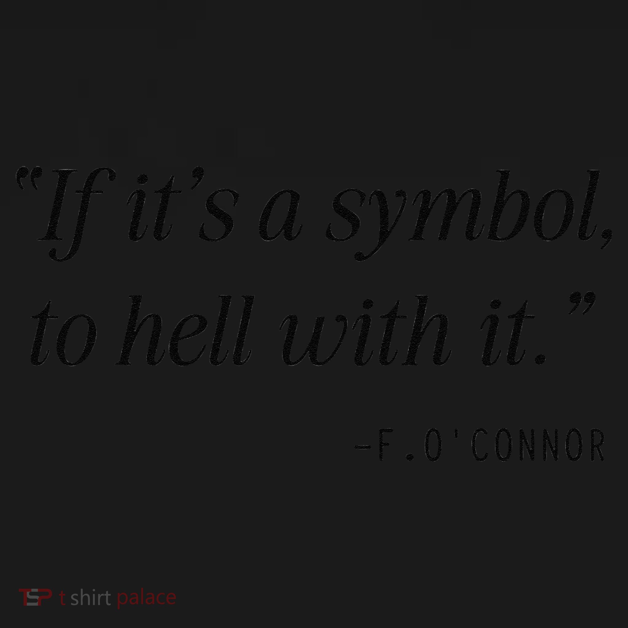 If ItS A Symbol To Hell With It Catholic John 6 Roumie Coaster
