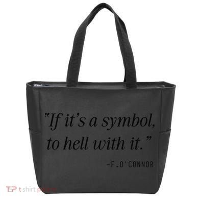 If ItS A Symbol To Hell With It Catholic John 6 Roumie Tote Bag
