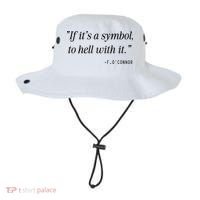 If ItS A Symbol To Hell With It Catholic John 6 Roumie Bucket Hat thumb 0
