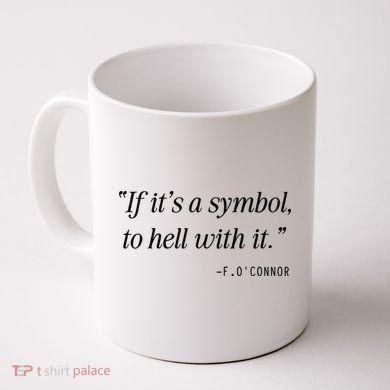 If ItS A Symbol To Hell With It Catholic John 6 Roumie Coffee Mug