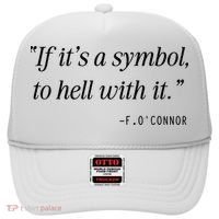 If ItS A Symbol To Hell With It Catholic John 6 Roumie Hat thumb 0