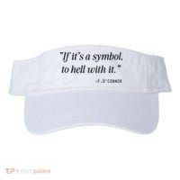 If ItS A Symbol To Hell With It Catholic John 6 Roumie Visor thumb 0