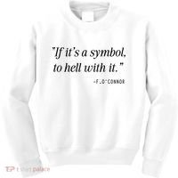 If ItS A Symbol To Hell With It Catholic John 6 Roumie Kids Sweatshirt thumb 0