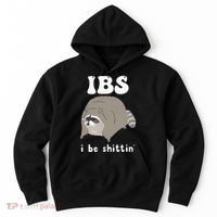 Ibs I Be Shittin Raccoon Funny Hoodie thumb 0