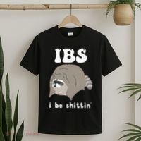 Ibs I Be Shittin Raccoon Funny T-Shirt thumb 2