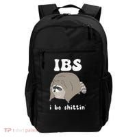 Ibs I Be Shittin Raccoon Funny Backpack thumb 0