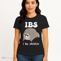Ibs I Be Shittin Raccoon Funny Women's T-Shirt thumb 4
