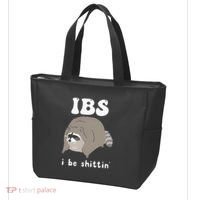 Ibs I Be Shittin Raccoon Funny Tote Bag thumb 3