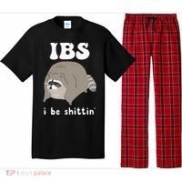 IBS I Be Shittin' Raccoon Funny Pajama Set thumb 0