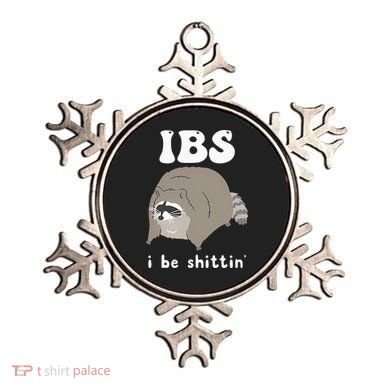 IBS I Be Shittin' Raccoon Funny Ornament