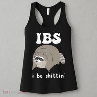 IBS I Be Shittin' Raccoon Funny Women's Tank Top thumb 3