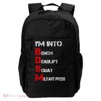 IM Into Bdsm Bench Squat Deadlift Military Press Backpack thumb 0