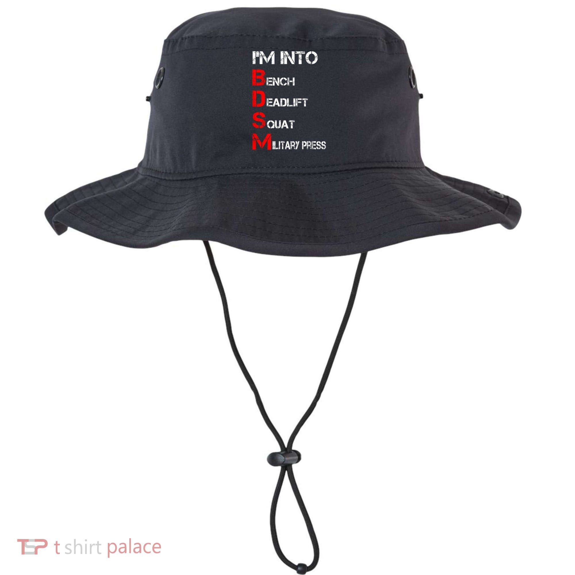 IM Into Bdsm Bench Squat Deadlift Military Press Bucket Hat