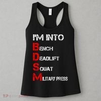IM Into Bdsm Bench Squat Deadlift Military Press Women's Tank Top thumb 3