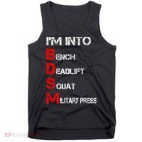 IM Into Bdsm Bench Squat Deadlift Military Press Tank Top thumb 0