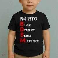 IM Into Bdsm Bench Squat Deadlift Military Press Toddler T-Shirt thumb 2