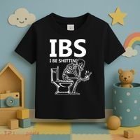 Ibs I Be Shittin Irritable Bowel Syndrome Funny Toddler T-Shirt thumb 3