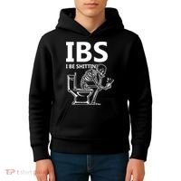 Ibs I Be Shittin Irritable Bowel Syndrome Funny Kids Hoodie thumb 4