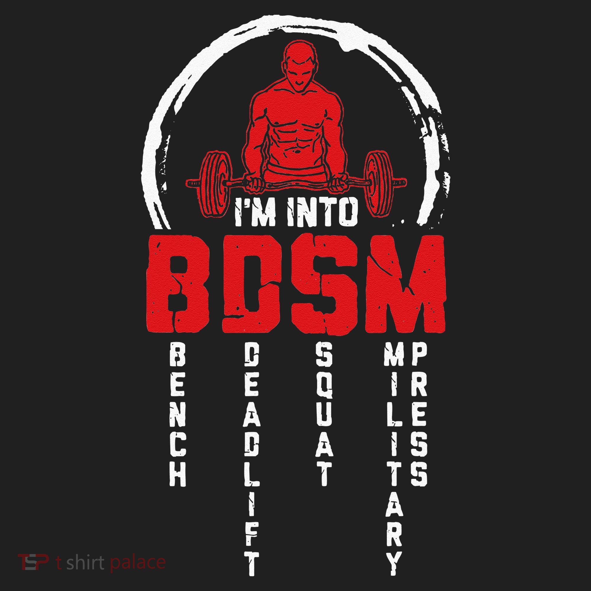 Im Into BDSM Bench Deadlift Squat Military Press Workout Hat
