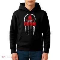 Im Into BDSM Bench Deadlift Squat Military Press Workout Kids Hoodie thumb 4