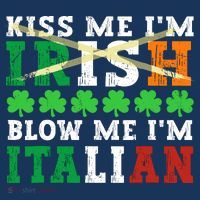 IM Irish Blow Me IM Italian St PatrickS Day Adult Women's Hoodie thumb 2