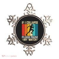 If I Collapse Please Pause My Watch Running Marathon Runner Ornament thumb 0