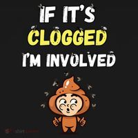If Its Clogged Im Involved Funny Embarrassing Tote Bag thumb 4
