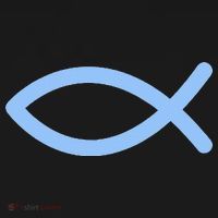 Ichthys Ichthus Christian Symbol Jesus Fish Hoodie thumb 7