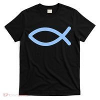 Ichthys Ichthus Christian Symbol Jesus Fish T-Shirt thumb 0