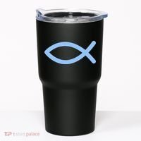 Ichthys Ichthus Christian Symbol Jesus Fish Tumbler thumb 0