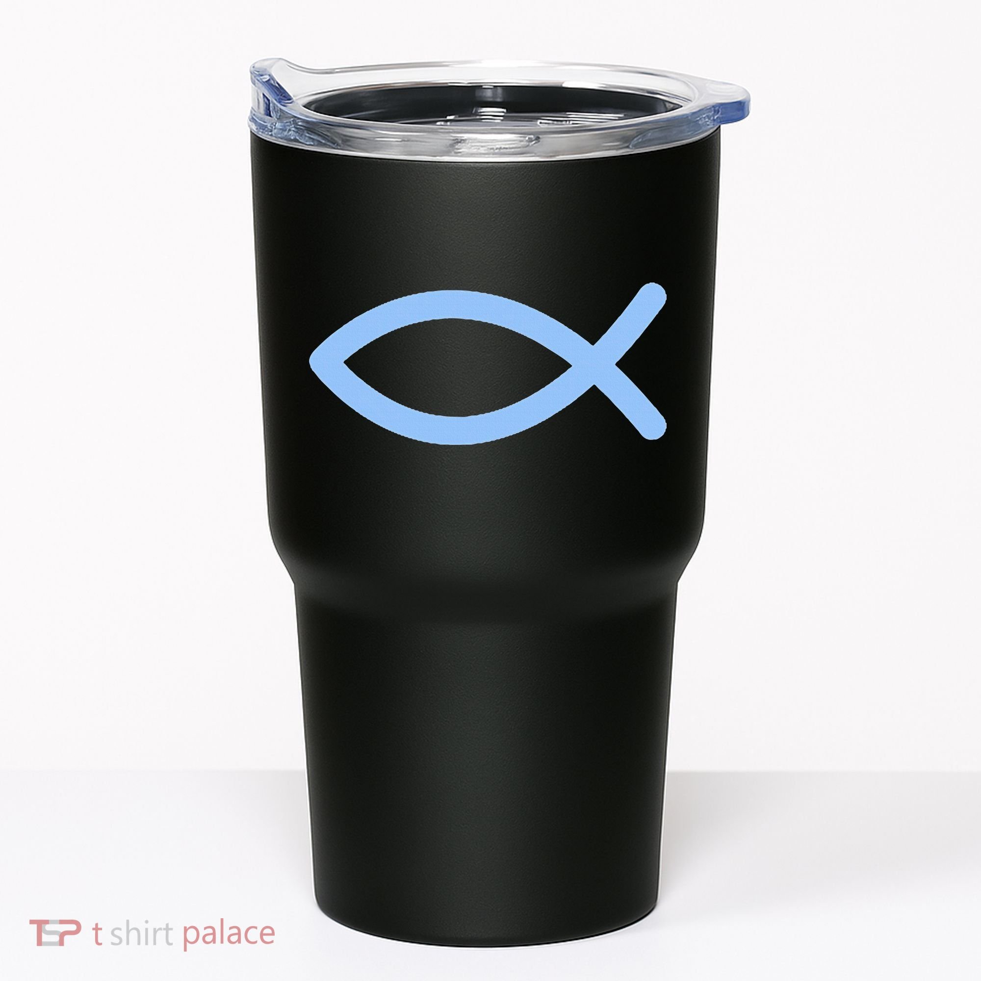 Ichthys Ichthus Christian Symbol Jesus Fish Tumbler