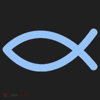 Ichthys Ichthus Christian Symbol Jesus Fish Hat thumb 2
