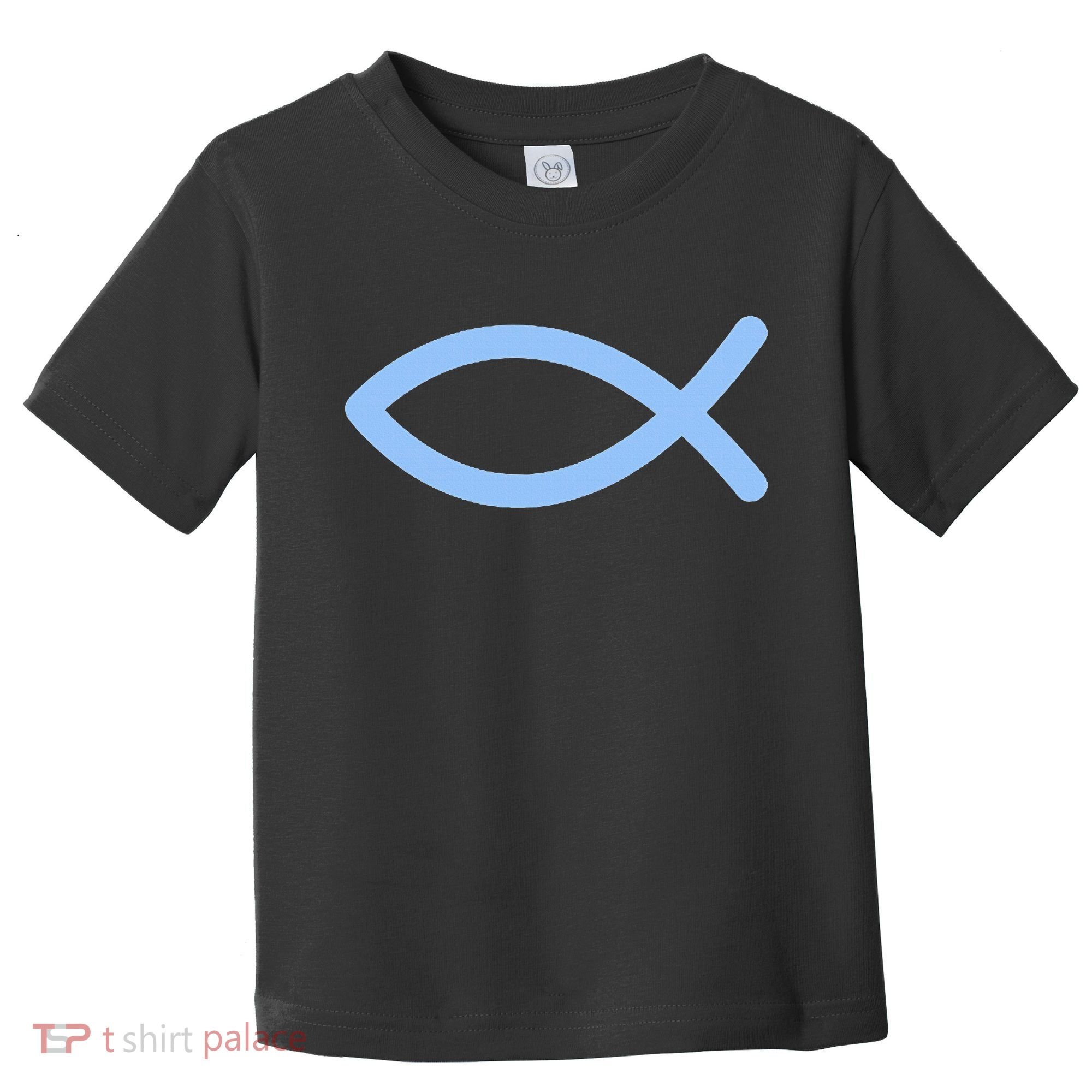 Ichthys Ichthus Christian Symbol Jesus Fish Toddler T-Shirt