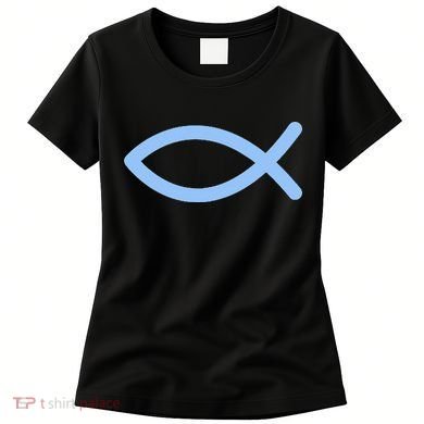 Ichthys Ichthus Christian Symbol Jesus Fish Women's T-Shirt