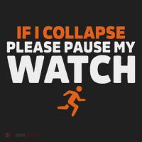 If I Collapse Please Pause My Watch Marathon Runner Running Golf Towel thumb 3
