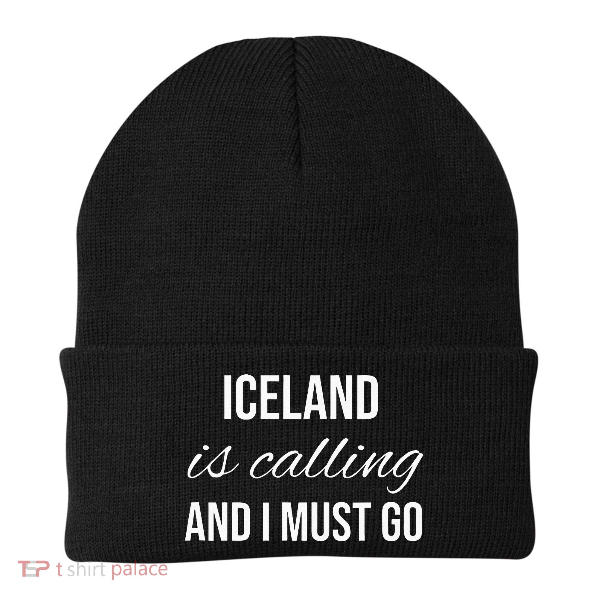 Iceland Is Calling And I Must Go Vacation Roots Iceland Beanie