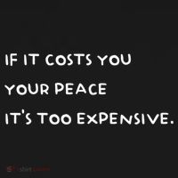 If It Costs You Your Peace ItS Too Expensive Women's Hoodie thumb 2
