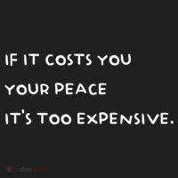 If It Costs You Your Peace ItS Too Expensive Hat thumb 2