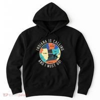 Indiana Is Calling And I Must Go Indiana State Hoodie thumb 0