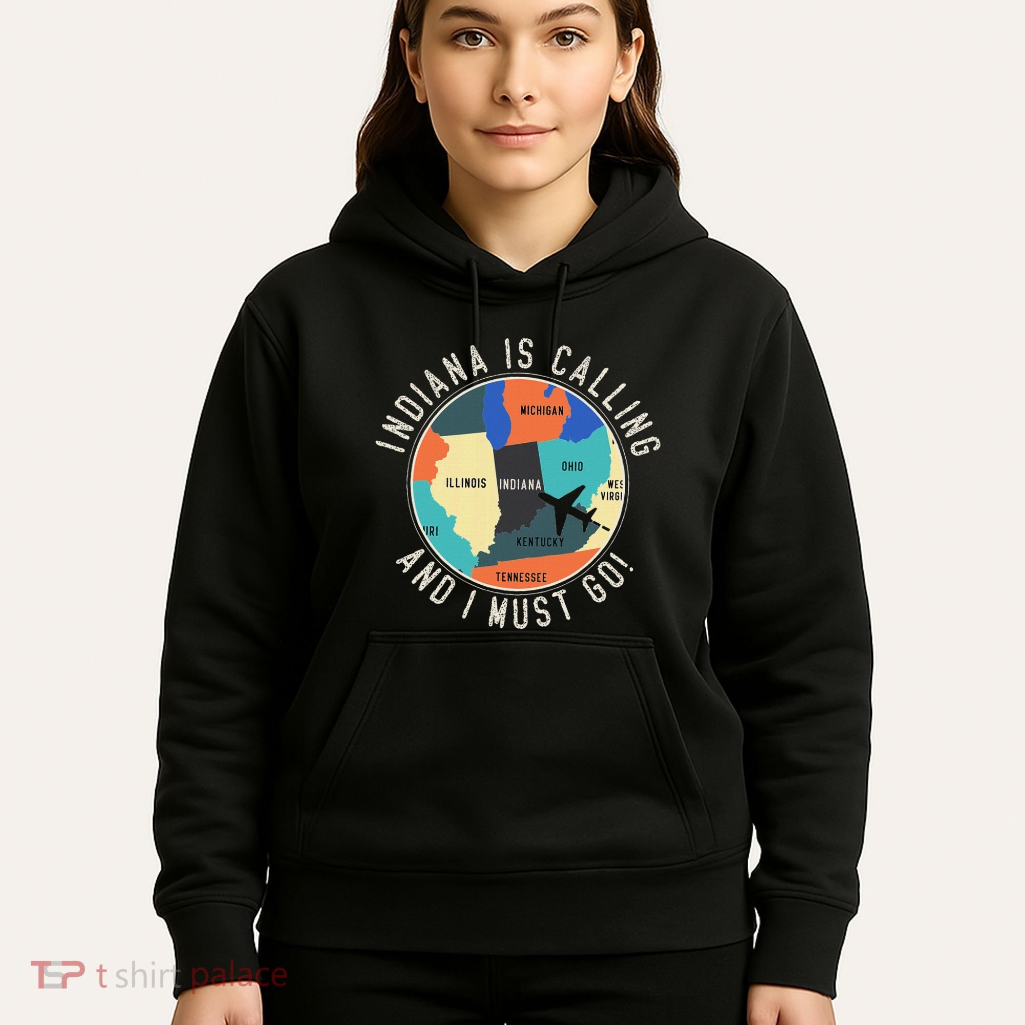 Indiana Is Calling And I Must Go Indiana State Hoodie